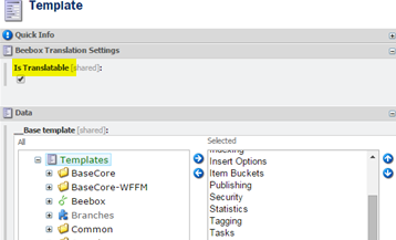 Customizing translatable fields