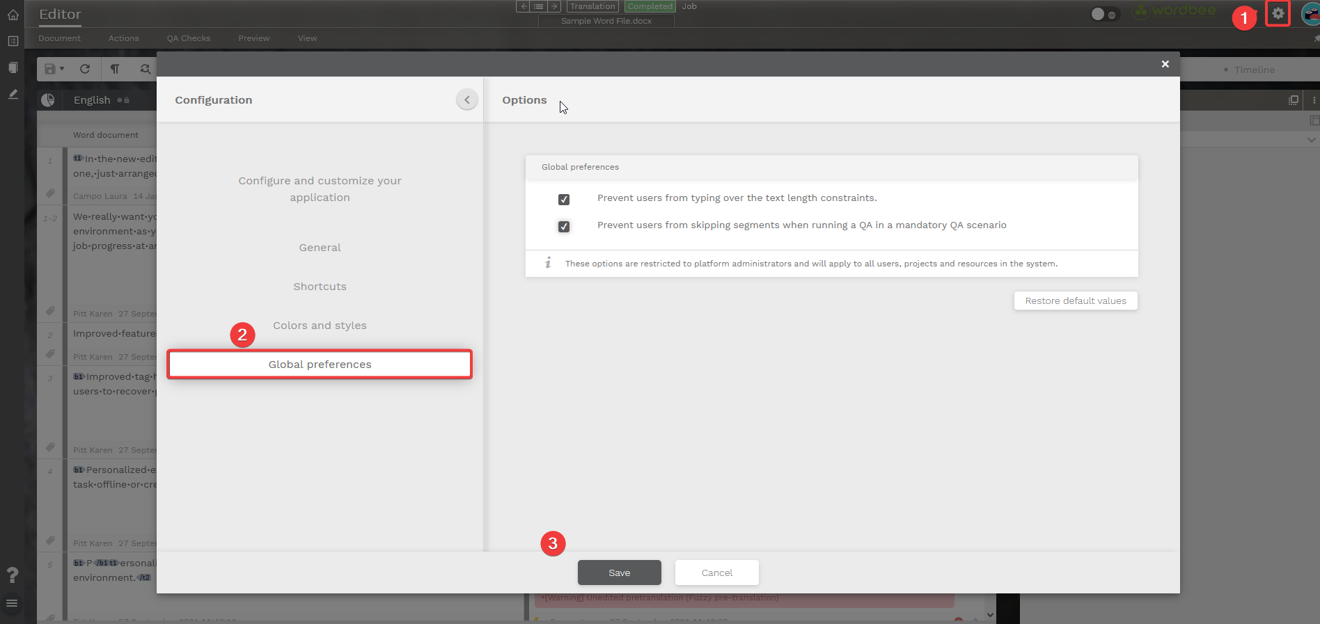 Wordbee Editor Global Preferences.png